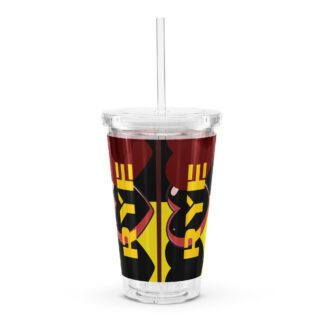 Love Rye Clear plastic tumbler
