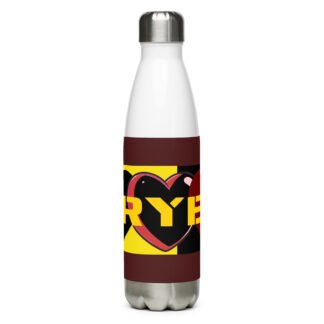 Love Rye 17 oz Stainless steel water bottle