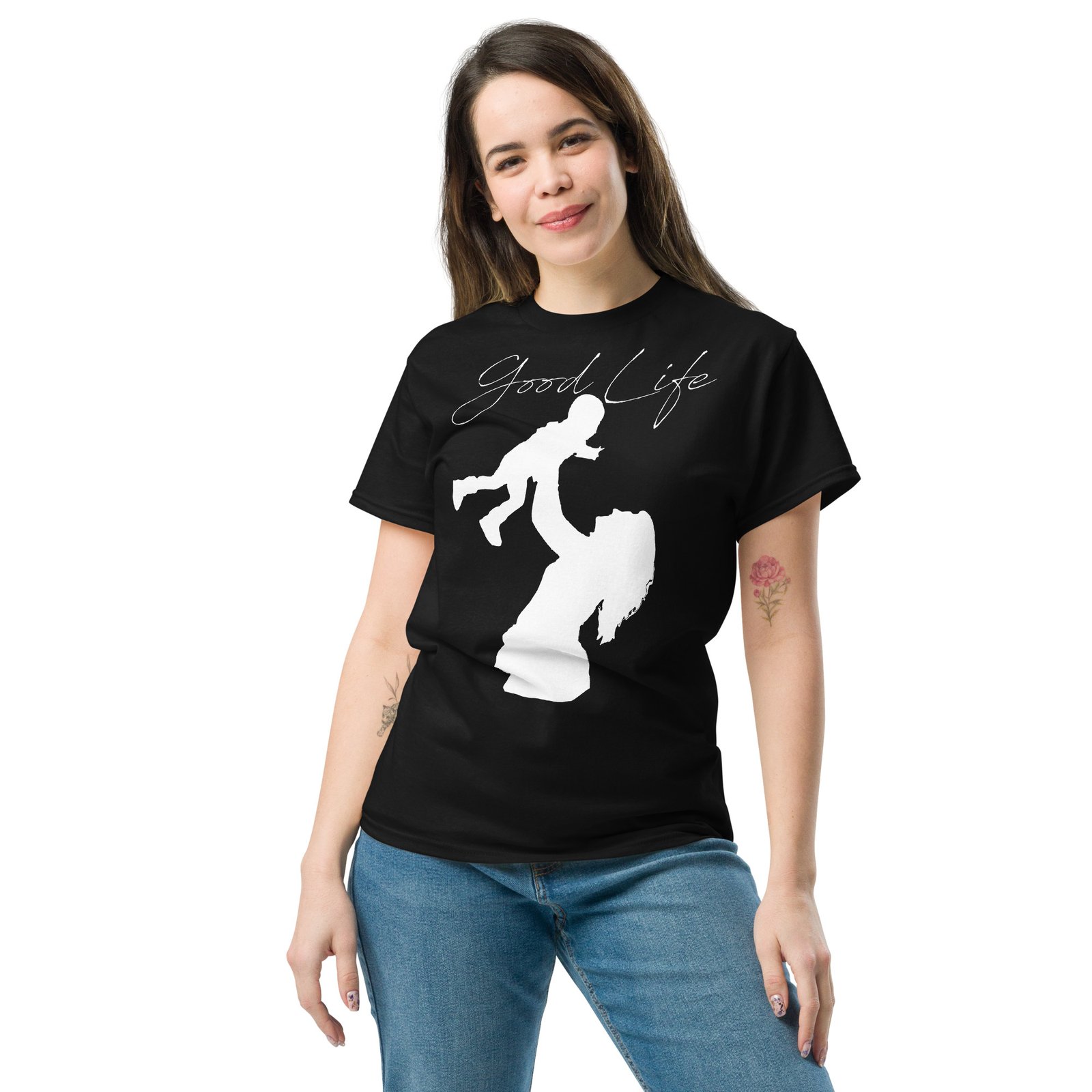 Good Life Womens Dark Tee - Image 2