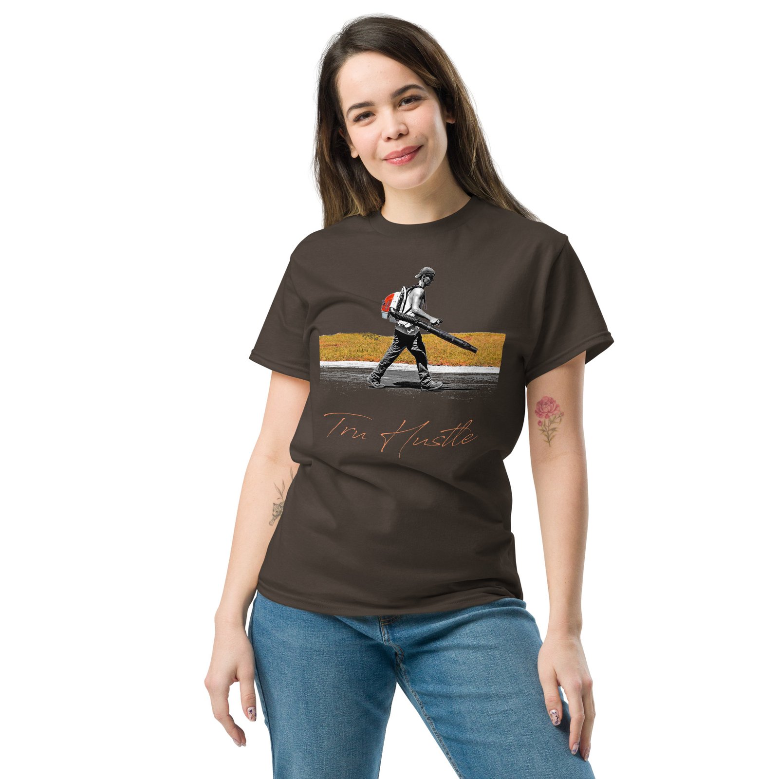 True Hustle Women's Dark Tee - Image 6