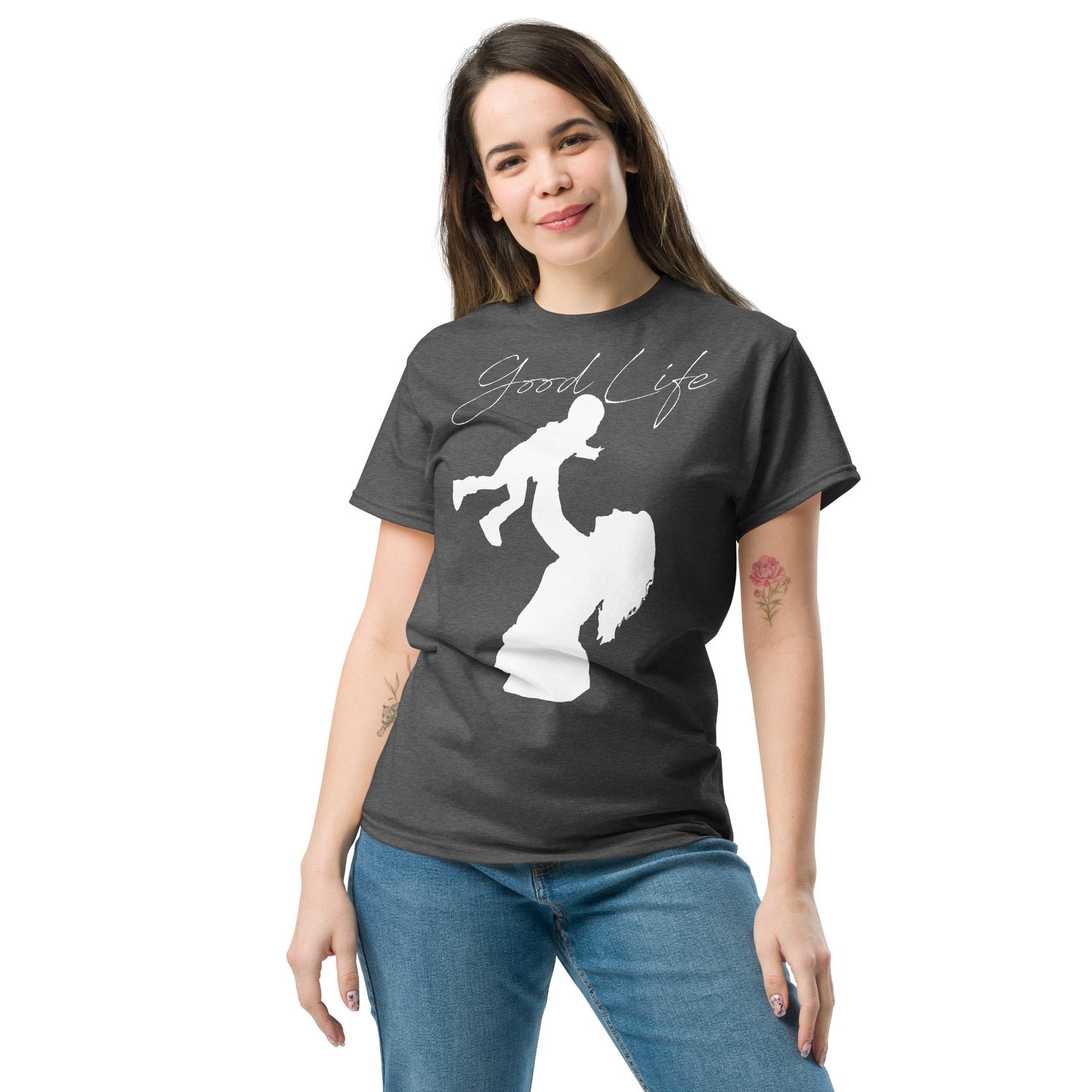 Good Life Womens Dark Tee - Image 7